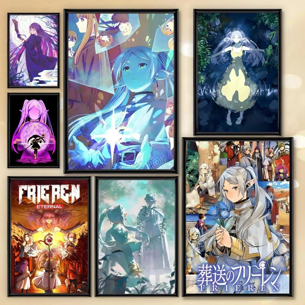 Frieren Anime Merchandise - DIY Oil Painting By Numbers Anime
