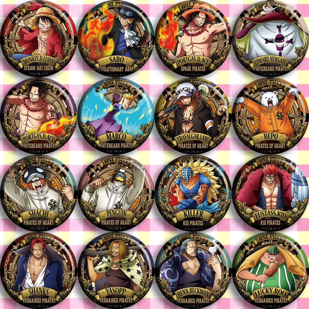 ONEPIECE Anime Badge C Style L - Luffy Anime Merchandise recension och pris