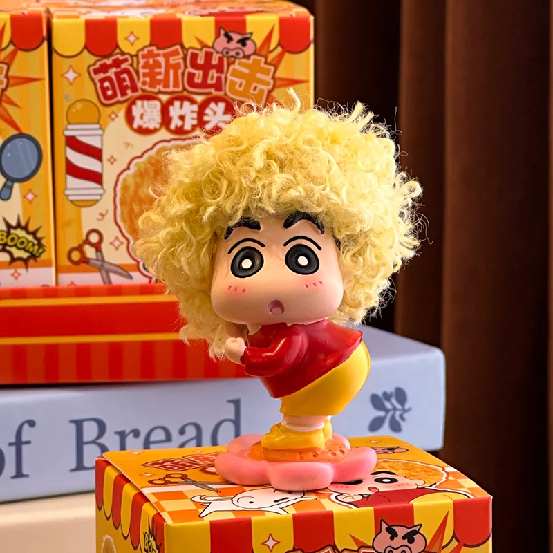 Newbie Attack Afro Crayon Shin - Anime Merchandise For Men recension och pris