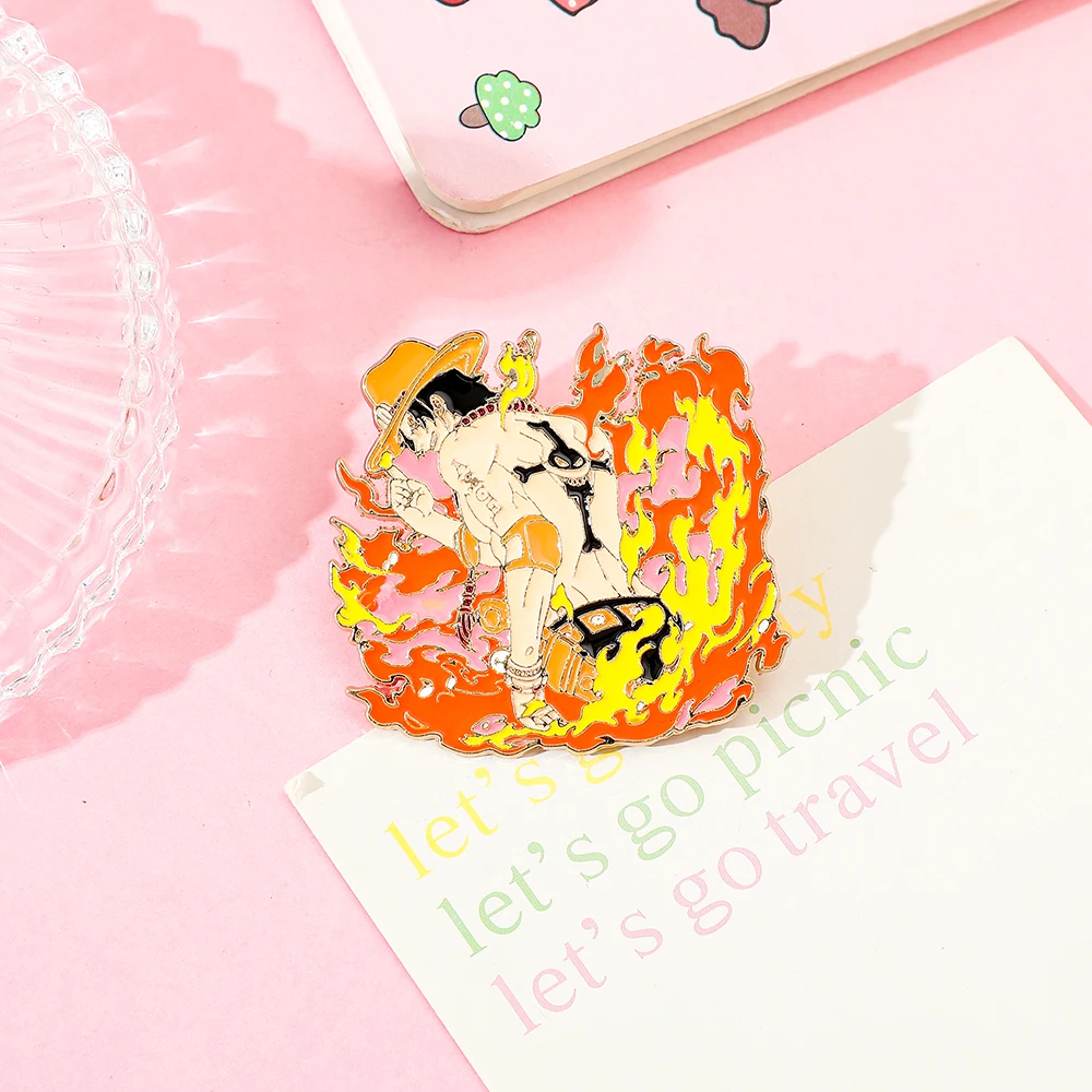 1 Pc Classics Anime Brooch Per - Enamel Pin Set recension och pris