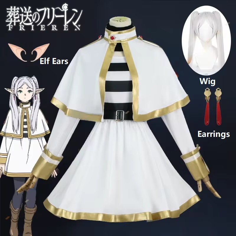 Sousou No Frieren Cosplay Cost - Frieren Anime Merchandise recension och pris