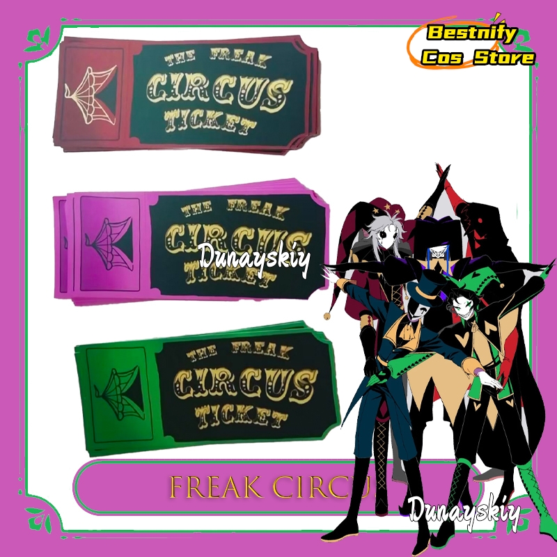 BFreak Circus Ticket Card Red  - Anime Merchandise Europe recension och pris