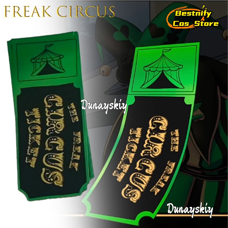 BFreak Circus Ticket Card Red  - Anime Merchandise Europe recension och pris