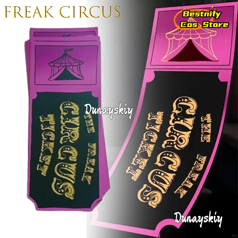 BFreak Circus Ticket Card Red  - Anime Merchandise Europe recension och pris