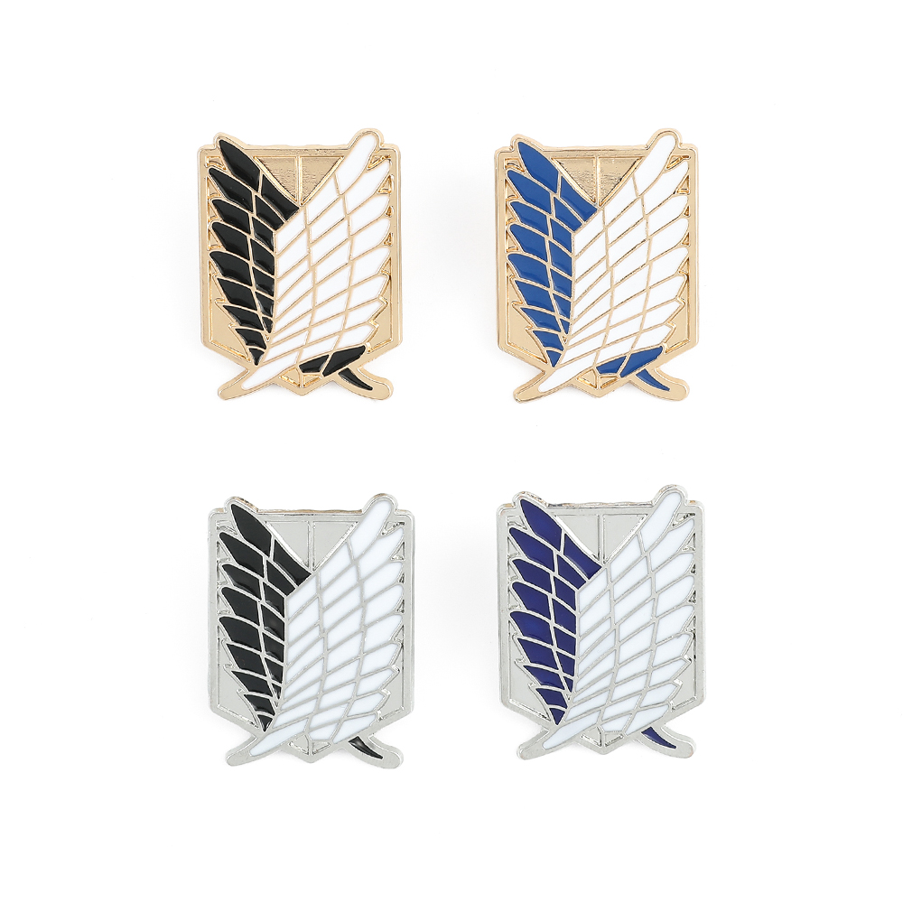 Anime Attack on Titan Enamel B - Enamel Pin Set recension och pris