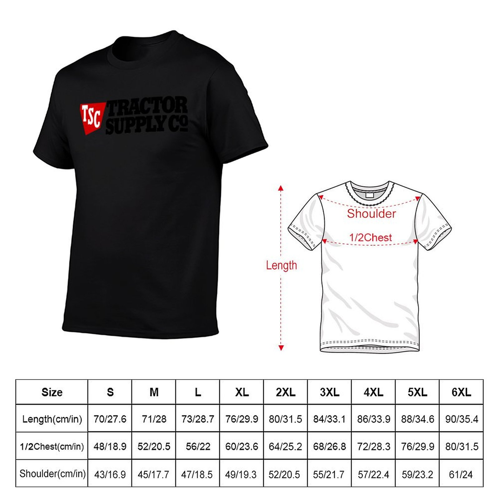 Tractor Supply TSC Logo Mercha - Anime Merchandise For Men recension och pris