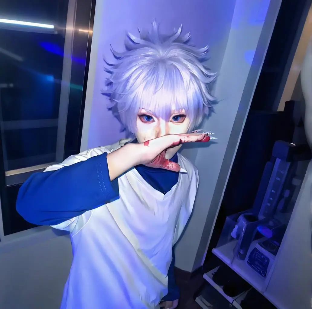 【Wetrose】In Stock Killua Zoldy - Anime Merchandise Clothes recension och pris