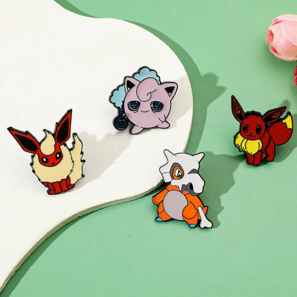 4 Pcs Characters Cartoon Brooc - Enamel Pin Set recension och pris