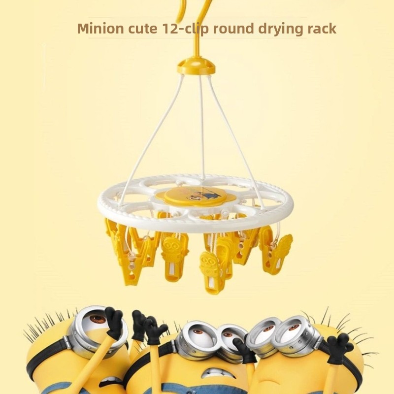 Minions cartoon cute round clo - Anime Merchandise Clothes recension och pris