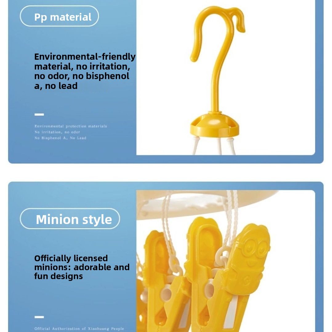 Minions cartoon cute round clo - Anime Merchandise Clothes recension och pris