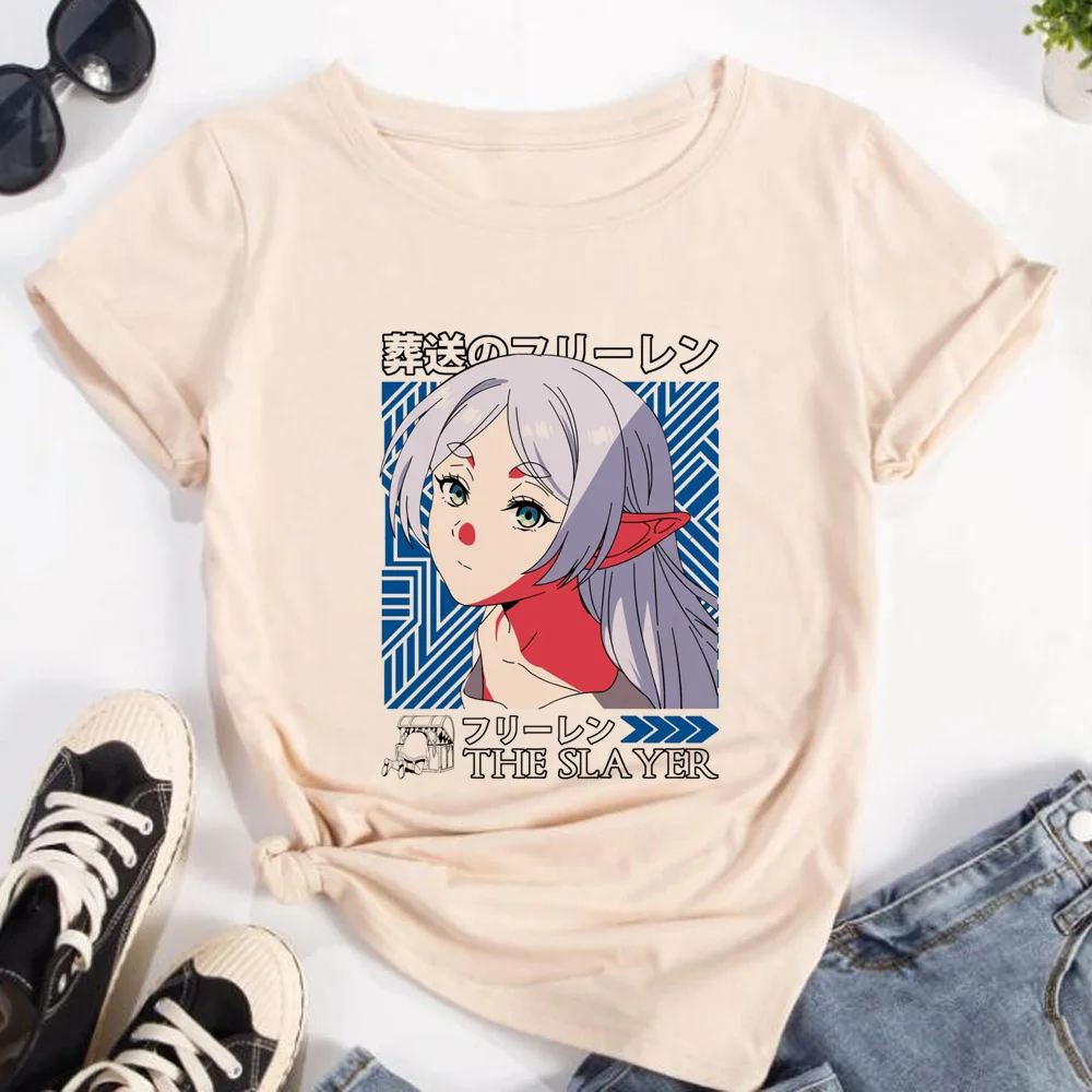 Frieren Tshirt Women Streetwea - Frieren Anime Merchandise recension och pris